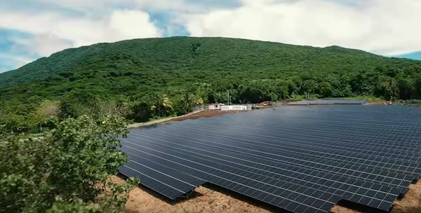 Harnessing solar power on the island of Ta'u in American Samoa. (YouTube)