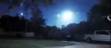 On Monday night, November 21, a bright fireball was seen over western Florida around 11 p.m. local time. (YouTube)