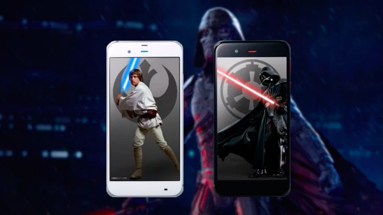 Sharp has partnered with SoftBank to launch Star Wars mobile phones. (YouTube)