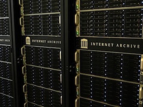 The Internet Archive is behind one of the most comprehensive storage efforts for the world's digital history. (YouTube)