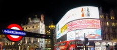 The Piccadilly Circus square in London. (Pixabay)