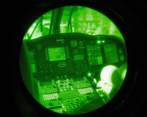 Nanotechnology can improve night vision devices that are usually used in battlefields. (Irish Air Corps/CC BY 2.0)