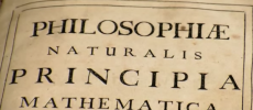 Principia Mathematica was written by Sir Isaac Newton and published in the year 1687. (YouTube)