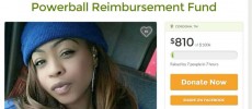 GoFundMe 'Powerball Reimbursement Fund' 