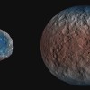 NASA's Dawn spacecraft has determined the hydrogen content of the upper yard, or meter, of Ceres' surface. (NASA/JPL-Caltech/UCLA/MPS/DLR/IDA/PSI)