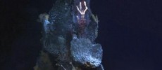 A high temperature mineral chimney known as 