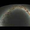 This compressed view of the entire sky visible from Hawaii by the Pan-STARRS1 Observatory is the result of half a million exposures. ( Danny Farrow, Pan-STARRS1)