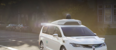 The hybrid minivans owned by Google's new venture were produced by Fiat Chrysler. (YouTube)