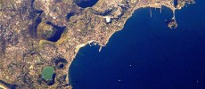 Pozzuoli, Campi Flegrei viewed from the International Space Station. (NASA)