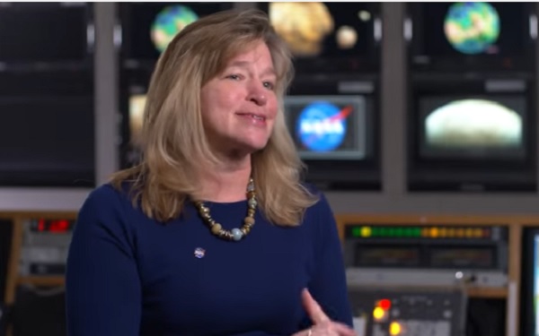 Ellen Stofan, NASA's chief scientist, is stepping down. (YouTube)