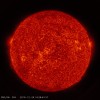 Images from NASA's Solar Dynamics Observatory have a time stamp showing Universal Time on it. (NASA/SDO)