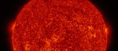 Images from NASA's Solar Dynamics Observatory have a time stamp showing Universal Time on it. (NASA/SDO)