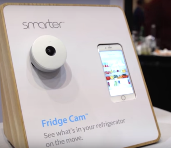 Smarter has priced the FridgeCam at $150. (YouTube)