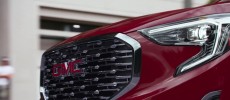 The 2018 GMC Terrain Denali model will sport a satin chrome grille. (YouTube)