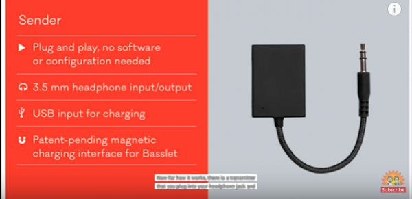 Basslets enables users to carry quality speakers everywhere and enjoy bass in their music. (YouTube)
