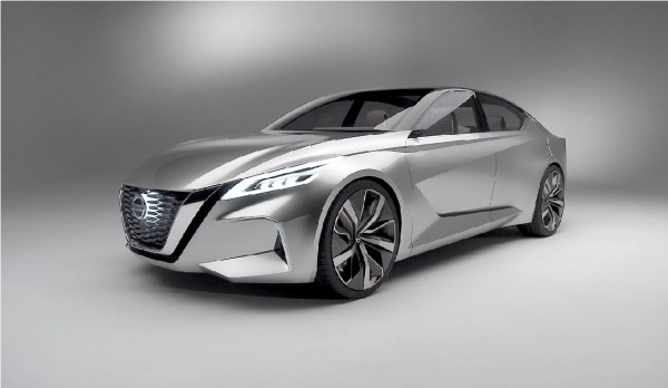 Nissan said that the Vmotion 2.0 concept is a self-driving technology. (YouTube)