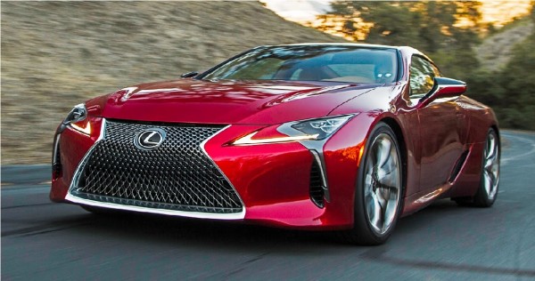 The base model of the 2018 Lexus LC 500 starts at $92,975. (YouTube)
