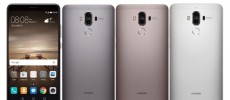 The Huawei Mate 9 is available in in space gray and moonlight silver color. (YouTube)