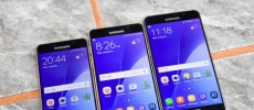 Samsung's new smartphones cost $386 (around RUB 22,990) for the A3 (2017), $470 (approximately RUB 27,990) for the A5 (2017), and $555 (around RUB 32,990) for the A7 (2017). (YouTube)