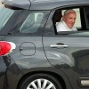 Pope Francis in Fiat 500L
