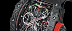 The ultralight high-performance mechanical watch was made by pairing leading graphene research with precision engineering. (YouTube)