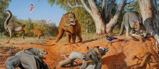 A new study involving the University of Monash and CU Boulder indicates humans are to blame for the extinction of the Australia megafauna. ( Peter Trusler / Monash University)