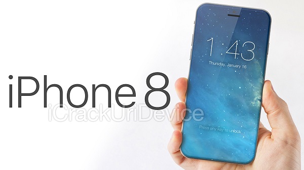 The next iPhone will have a 5.8 inch wraparound screen without a physical home button.