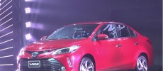 Toyota on Monday launched its latest 2017 Vios.