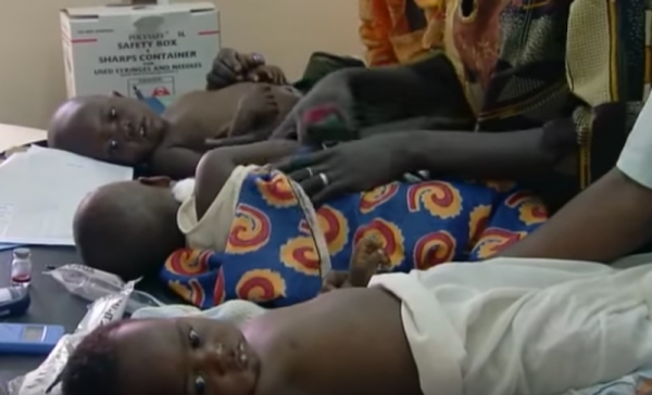 Pneumonia kills half a million children under five in sub-Saharan Africa every year, according to UNICEF. (YouTube)