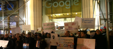 Google Employees Protest Against Trump’s Immigration Ban.  