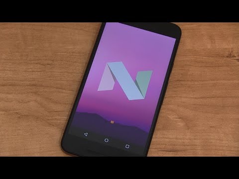 The Nougat 7.1.2 beta is only available for a few Nexus phones and all Pixel phones. (YouTube)