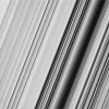 This image shows a region in Saturn's outer B ring.  (NASA/JPL-Caltech/Space Science Institute)