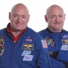 Identical twins, Scott and Mark Kelly, are the subjects of NASA’s Twins Study. Scott (left) spent a year in space while Mark (right) stayed on Earth as a control subject. Researchers are looking at the effects of space travel on the human body.
