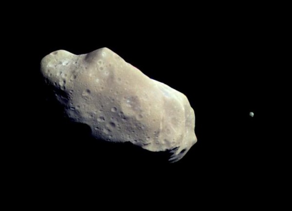 If it entered the Earth's atmosphere, scientists assume that the asteroid 2017 BH30 would have disintegrated. (NASA/JPL)