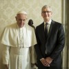 Pope Francis and Tim Cook