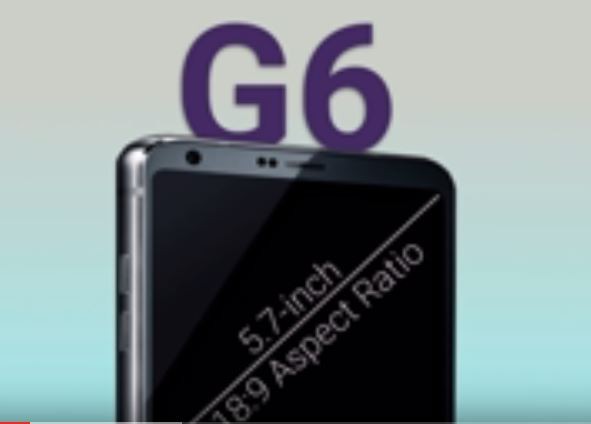 The LG G6 will be officially released on April 7. (YouTube)