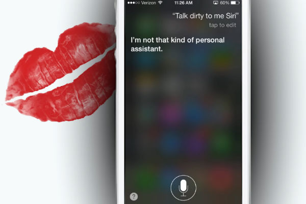 Siri has surprised Apple users by answering as the Batcomputer and offering cringe-worthy pick-up lines for V-day. (YouTube)