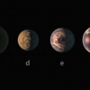 Seven Earth-sized planets have been observed by NASA's Spitzer Space Telescope around a tiny, nearby, ultra-cool dwarf star called TRAPPIST-1. Three of these planets are firmly in the habitable zone. (Youtube)