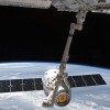 NASA astronaut Shane Kimbrough and Thomas Pesquest of  ESA captured the capsule using the ISS robotic arm. (NASA)