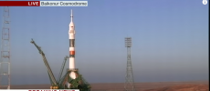 Moment when Tim Peake & Soyuz rocket blasted off to ISS - BBC News /Youtube