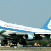  Air Force One landing/Flickr