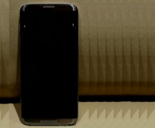 An image render of the highly anticipated Samsung Galaxy S8 is displayed to showcase the physical changes to the device. (YouTube)