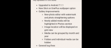 OxygenOS Android 7.1.1 Nougat Changelog