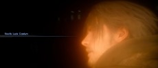  'Final Fantasy 15' lead character Noctis Lucis Caelum faces a great fire in front of him while the flames radiate on his face.  (YouTube)