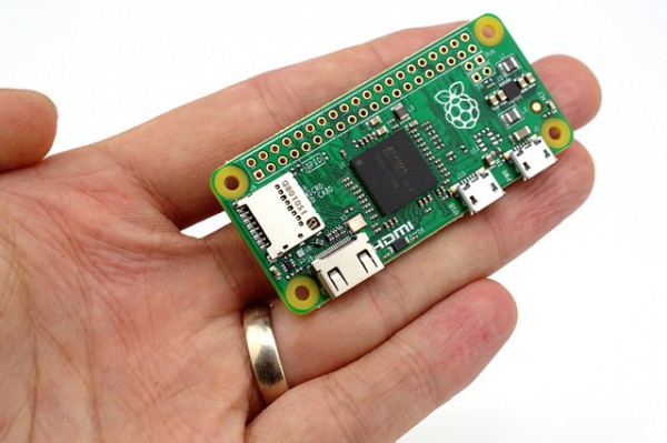 This pint-sized computer is a new version of the Raspberry Pi Zero with wireless connectivity.