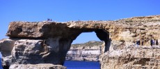 Malta Azure Window Rock Formation