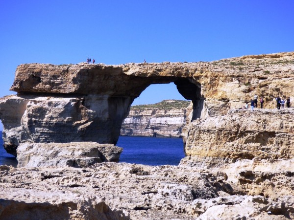 Malta Azure Window Rock Formation