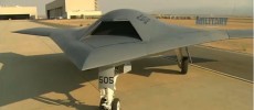 The mysterious RQ-170 Sentinel was spotted hovering the skies near Vandenberg Air Force Base in Southern California. (YouTube)