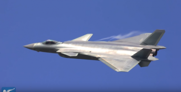 China's J-20 stealth fighter enters into PLA's service.  (YouTube)