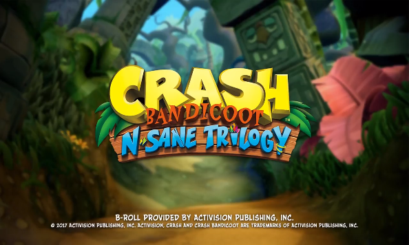 "Crash Bandicoot N Sane Trilogy" would be released on PS4 on June 30.  (YouTube)
